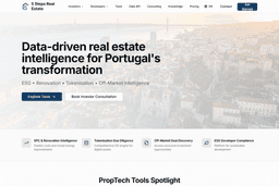 5 Steps Real Estate live homepage