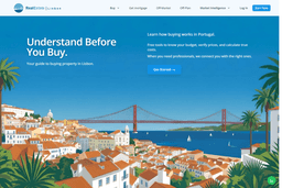 Real Estate Lisbon live homepage